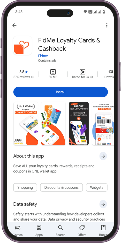 FidMe – All-in-one rewards & cashback