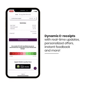 Customer adding a loyalty pass to Apple Wallet and Google Wallet